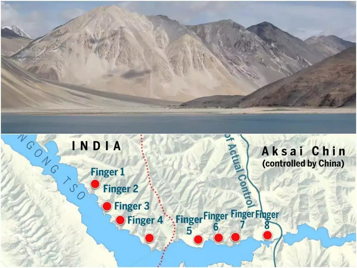 सैटेलाइट तस्वीरों से बड़ा खुलासा: पैंगोंग झील के पास चीन का निर्माण हुआ तेज, बफर जोन में बनाईं नई इमारतें